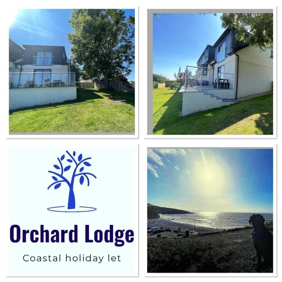 Orchard Lodge -Coastal Retreat, New Build, Village Views, Private Garden And Terrace Saint Brides Major Εξωτερικό φωτογραφία