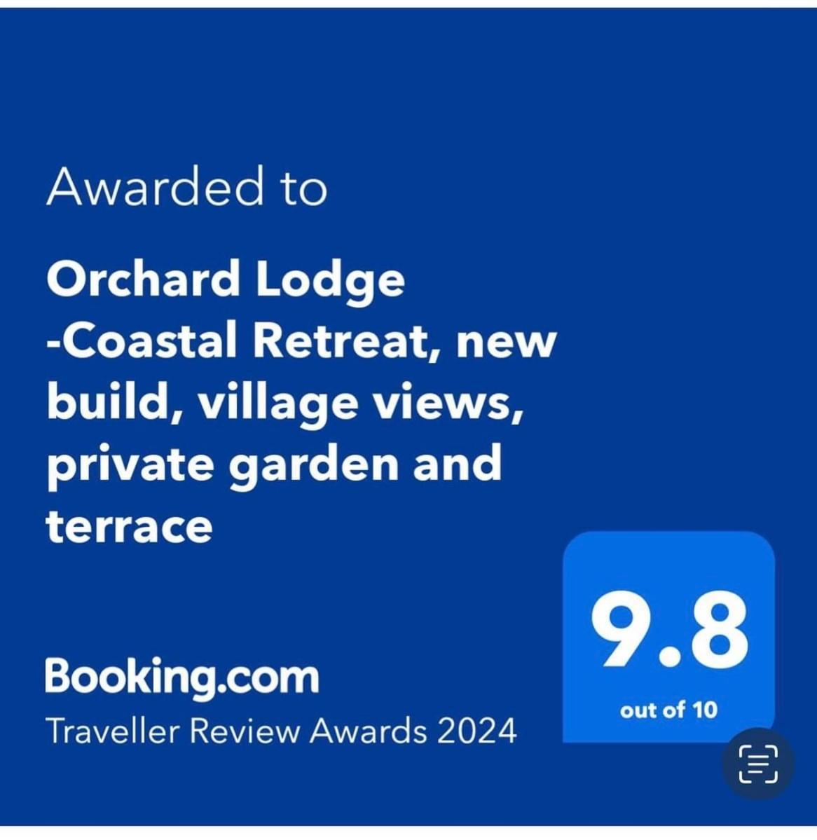 Orchard Lodge -Coastal Retreat, New Build, Village Views, Private Garden And Terrace Saint Brides Major Εξωτερικό φωτογραφία